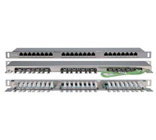 Патч-панель 19дюйм 0.5U кат.5E 24 порта RJ45 Dual IDC PPHD-19-24-8P8C-C5E-SH-110D высок. плотности Hyperline 244077 Патч-панель 19дюйм 0.5U кат.5E 24 порта RJ45 Dual IDC PPHD-19-24-8P8C-C5E-SH-110D высок. плотности Hyperline 244077